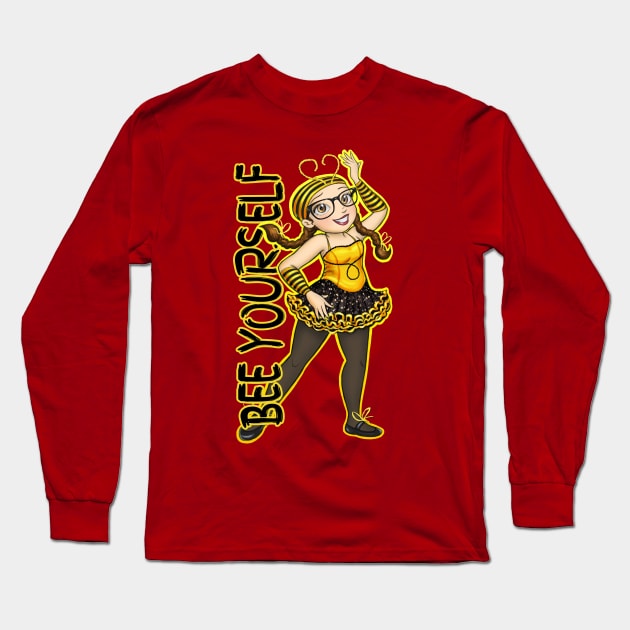 Bee Yourself Long Sleeve T-Shirt by Ellador